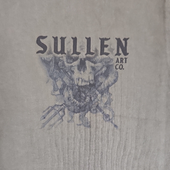 Sullen Men's Neptune Premium Short Sleeve T-Shirt in olive Size Small Petite NWT - Picture 4 of 8